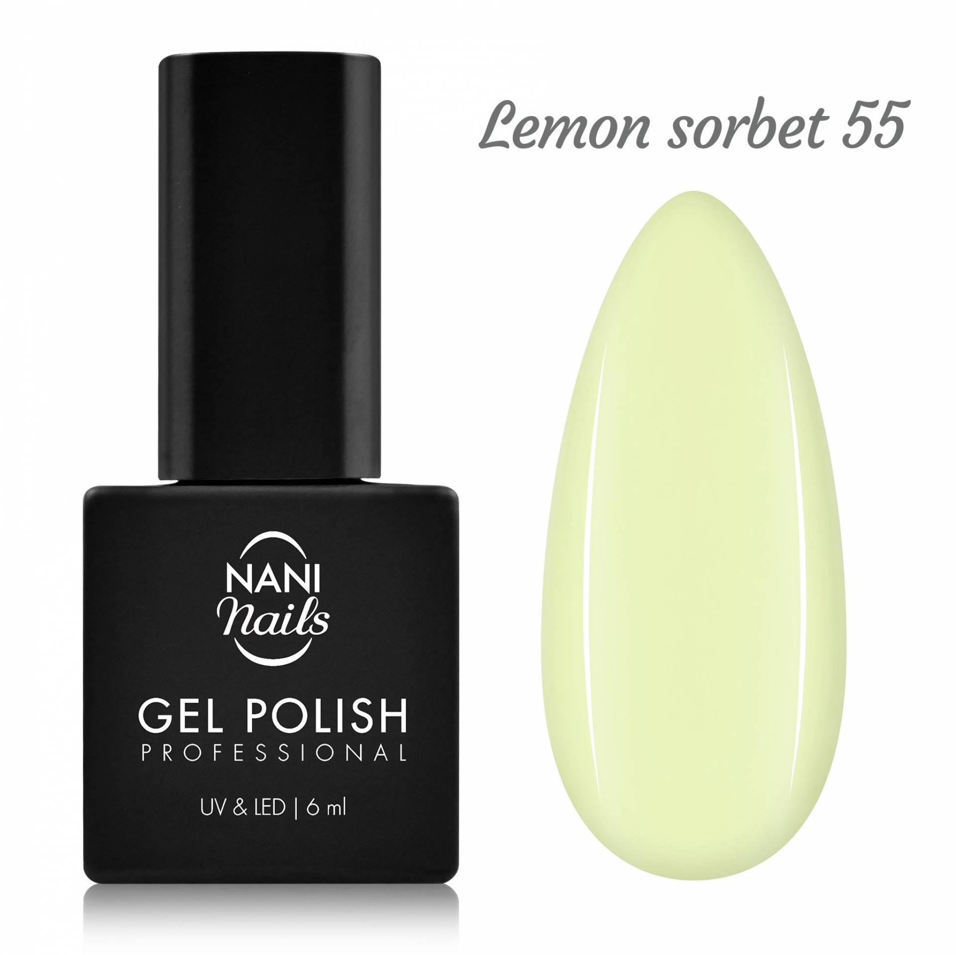 Ojă semipermanentă NANI 6 ml - Lemon Sorbet