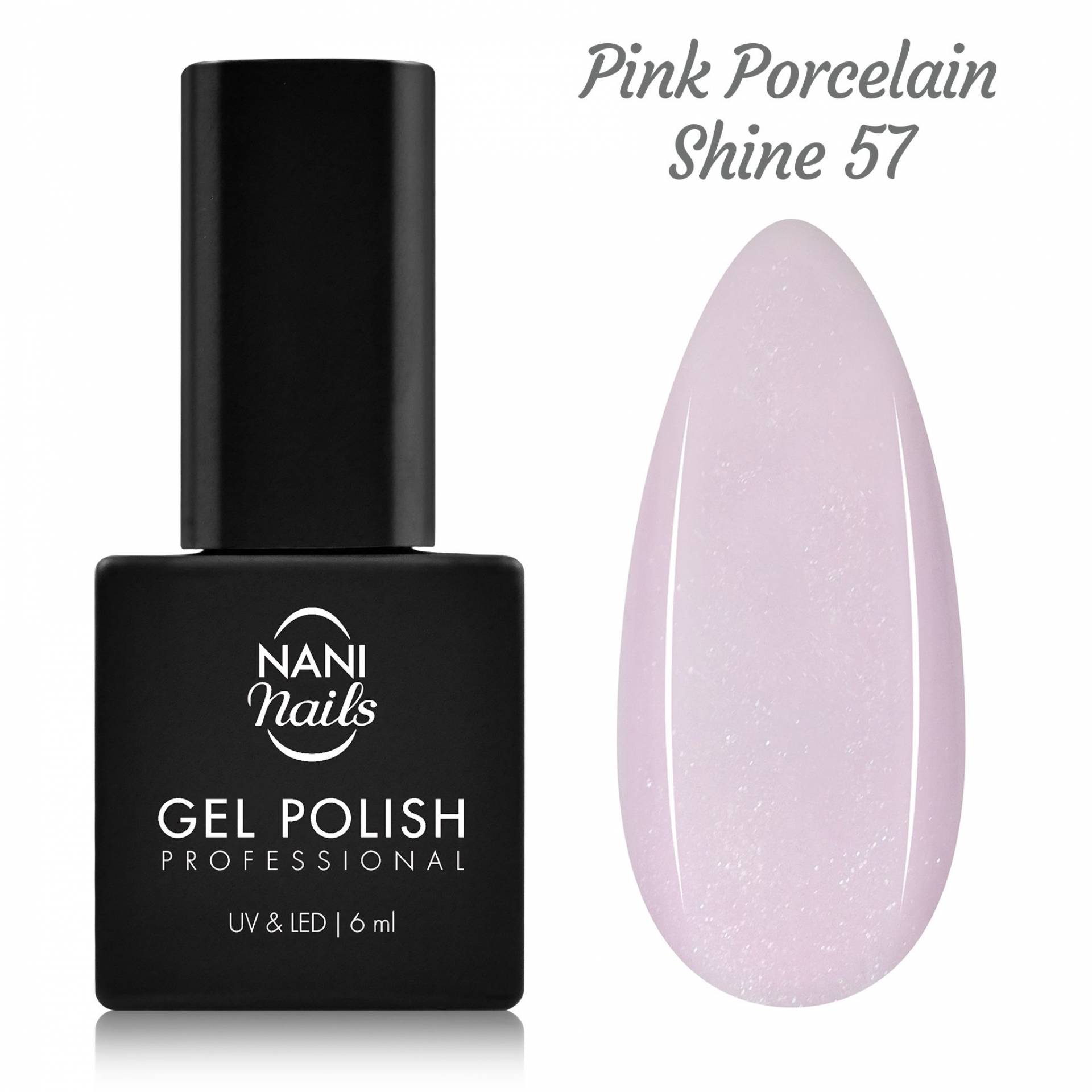 Ojă semipermanentă NANI 6 ml - Pink Porcelain Shine