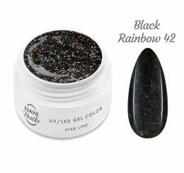 Gel UV NANI Star Line 5 ml - Black Rainbow