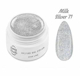 Gel UV NANI Star Line 5 ml - Milk Silver