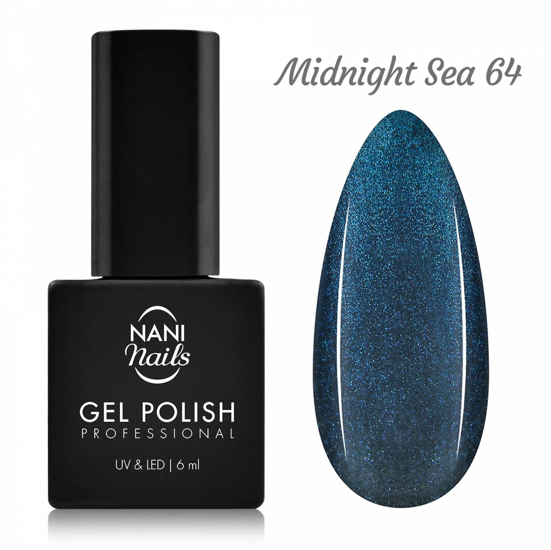 Ojă semipermanentă NANI 6 ml - Midnight Sea