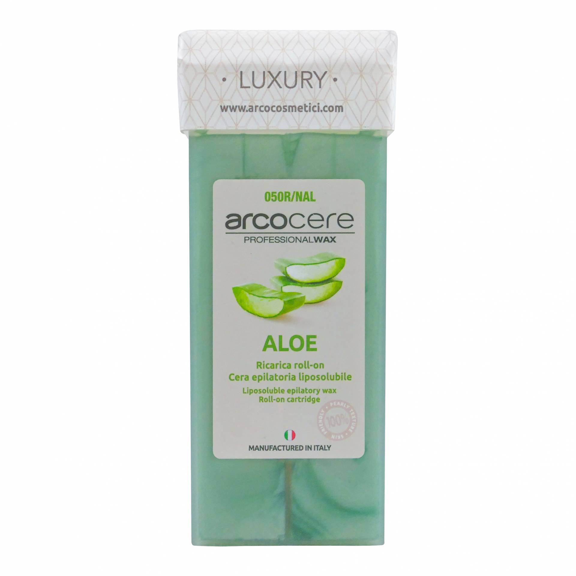 Ceară epilatoare Arcocere Roll On 100 ml - Aloe Vera Luxury