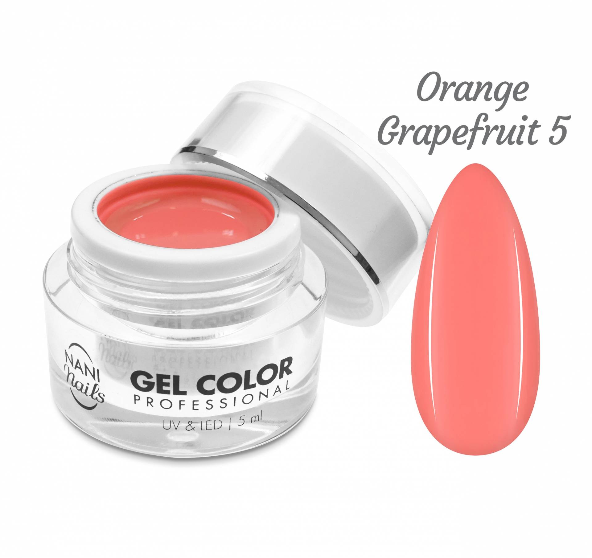 Gel UV/LED NANI Professional 5 ml - Orange Grapefruit