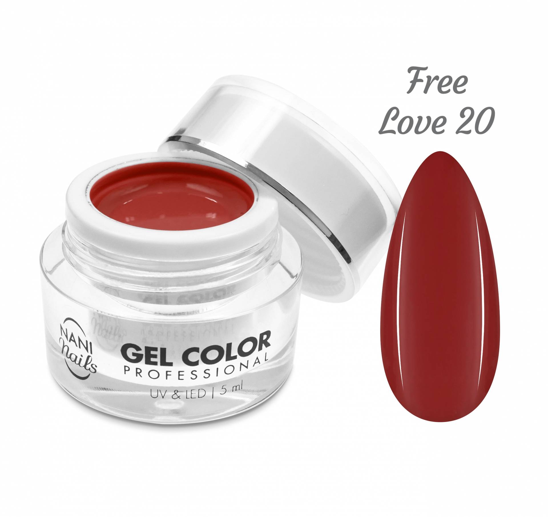 Gel UV/LED NANI Professional 5 ml - Free Love