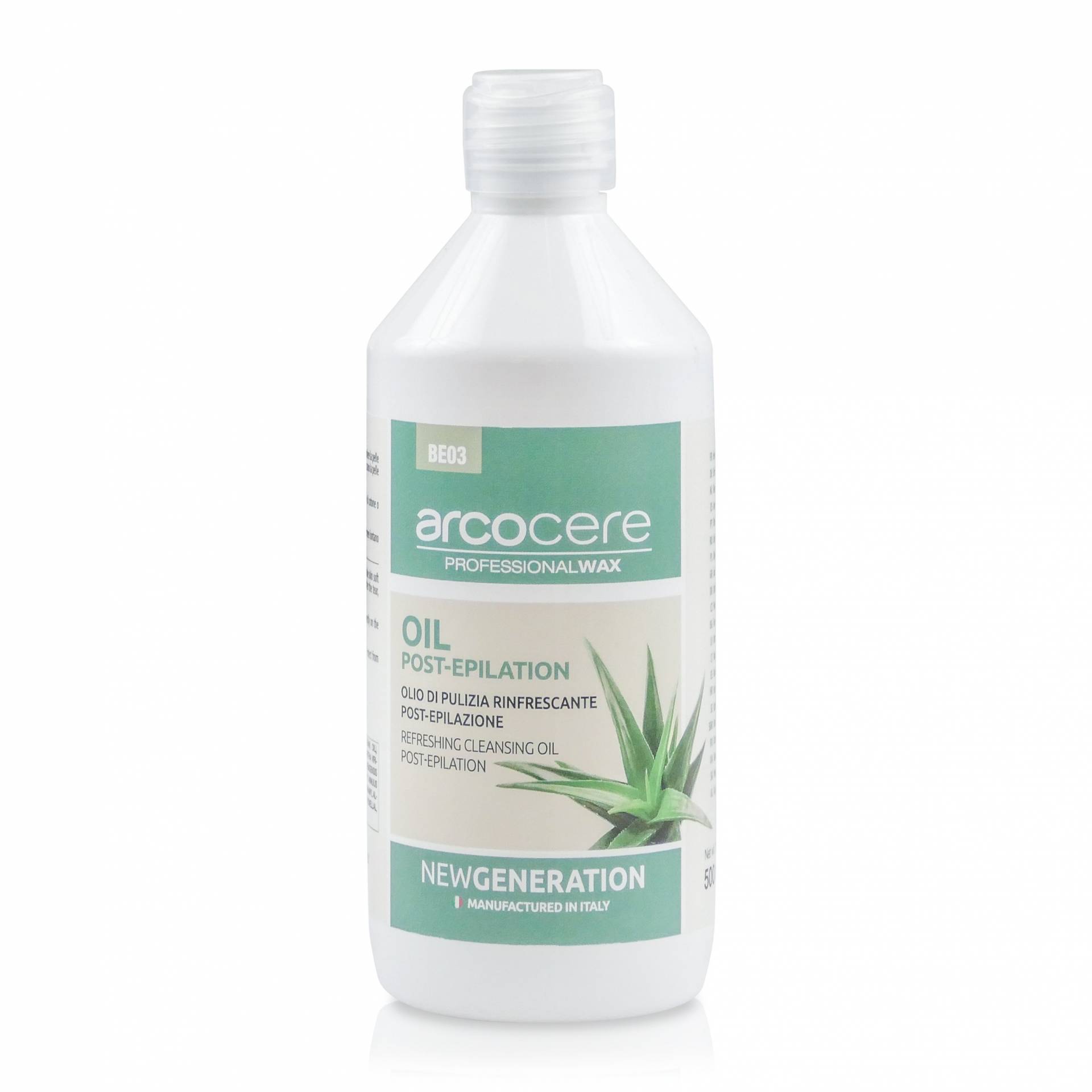 Ulei Arcocere pentru curățare după epilație 500 ml - Aloe Vera