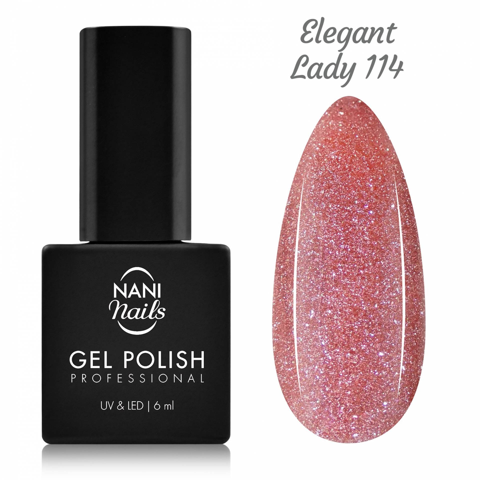Ojă semipermanentă NANI 6 ml - Elegant Lady