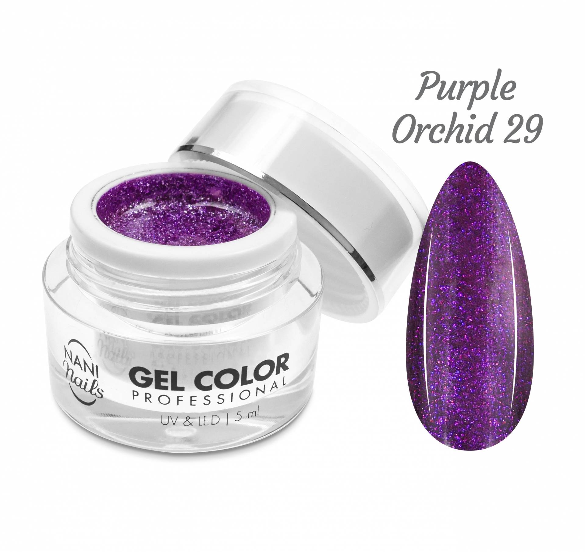 Gel UV/LED NANI Professional 5 ml - Purple Orchid