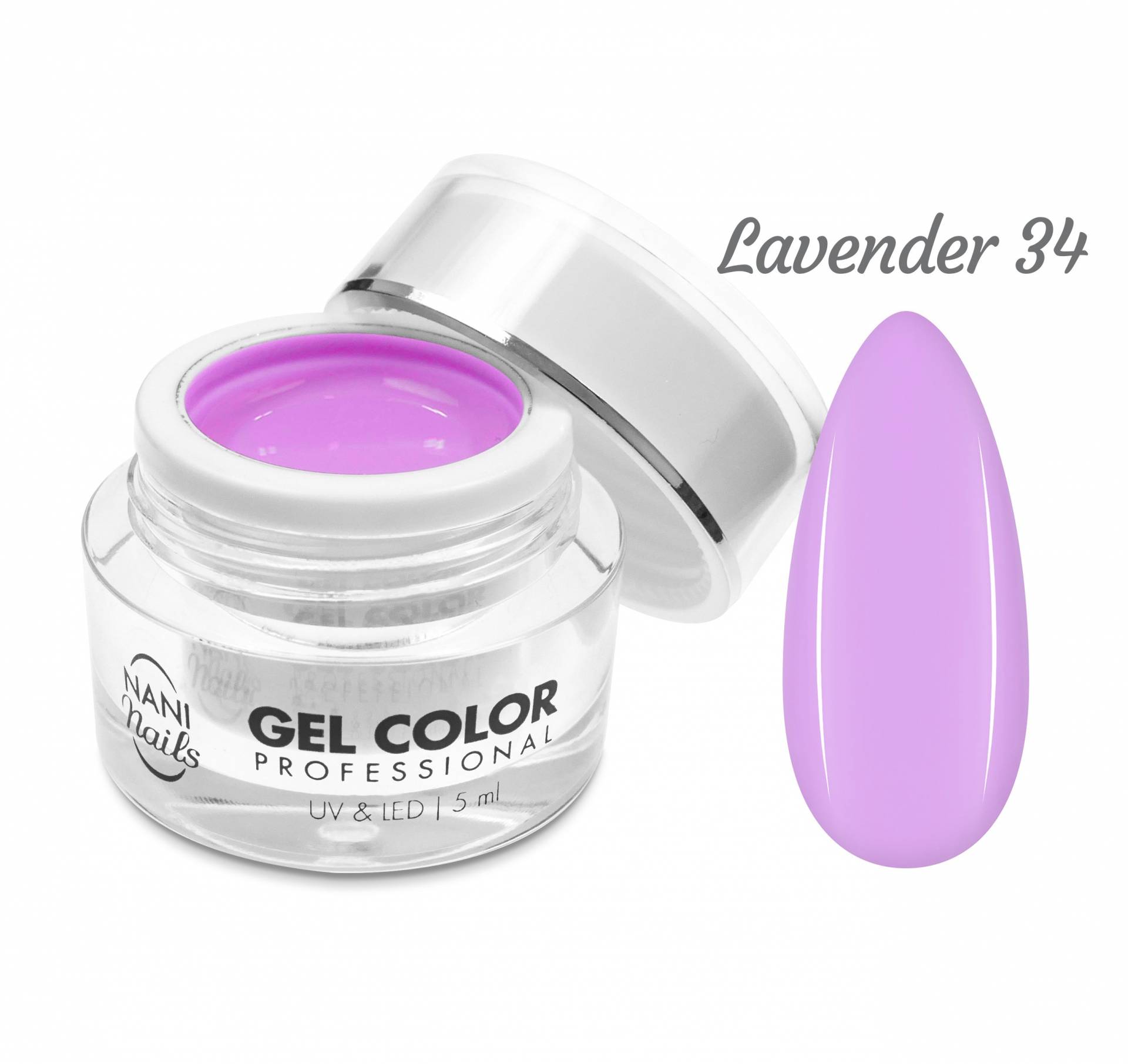 Gel UV/LED NANI Professional 5 ml - Lavender