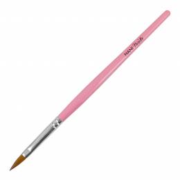 Pensulă NANI pentru acril, mărimea 6, Economy - Pastel Pink