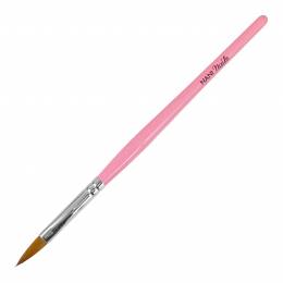 Pensulă NANI pentru acril, mărimea 4, Economy - Pastel Pink