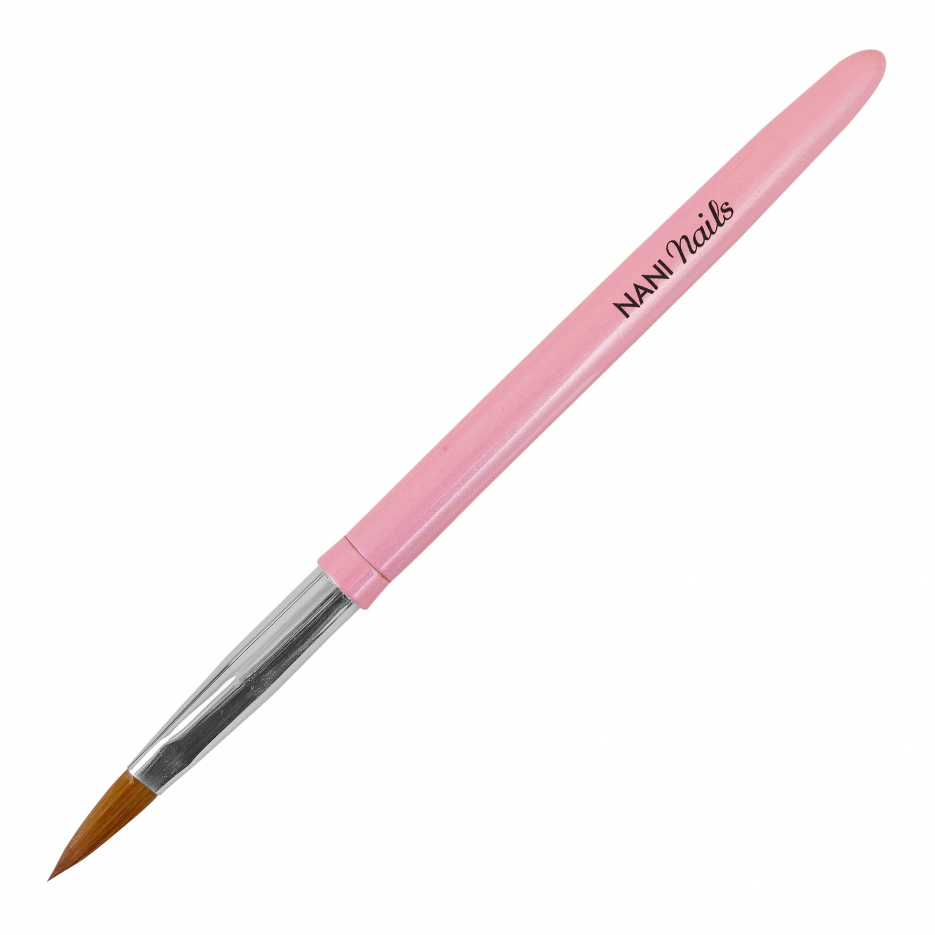Pensulă NANI pentru acril, mărimea 6, Premium - Metallic Pink