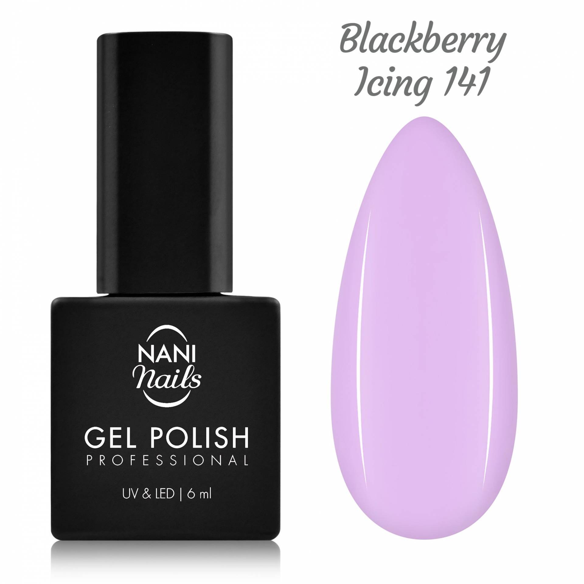 Ojă semipermanentă NANI 6 ml - Blackberry Icing