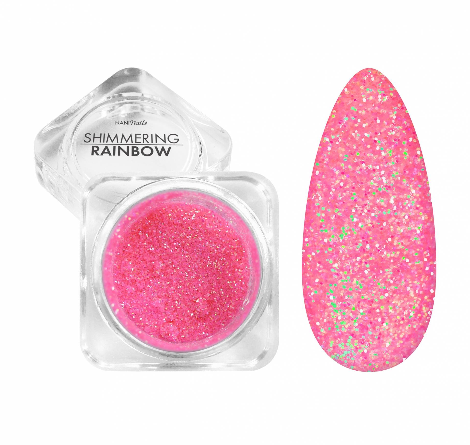Pulbere glitter NANI Shimmering Rainbow - 1