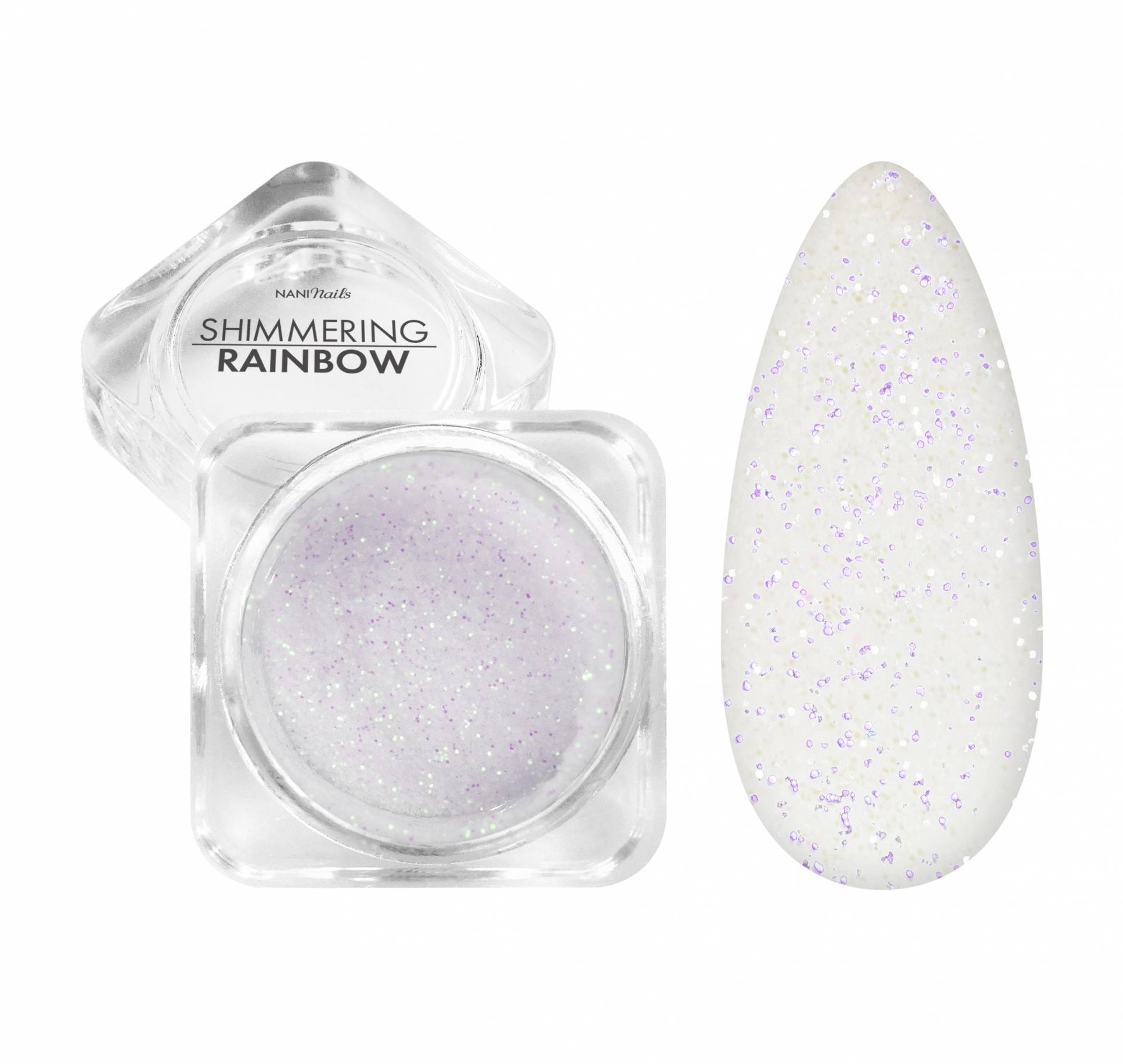 Pulbere glitter NANI Shimmering Rainbow - 3