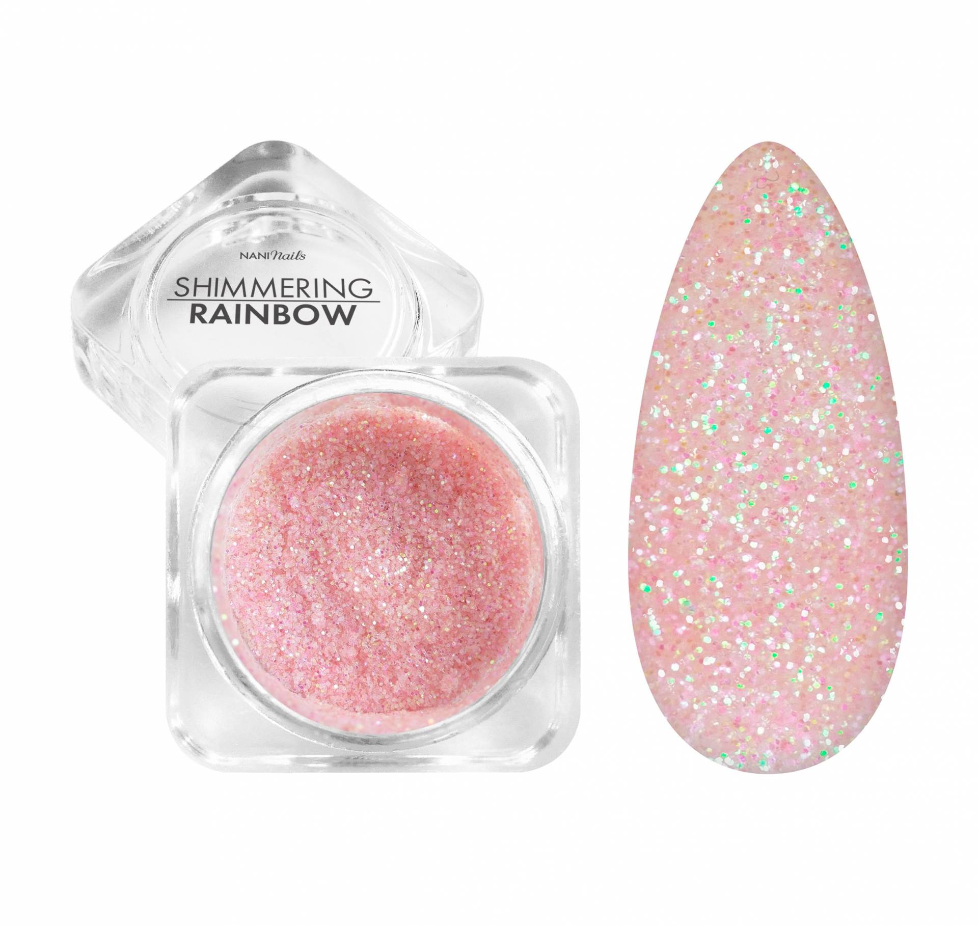 Pulbere glitter NANI Shimmering Rainbow - 6