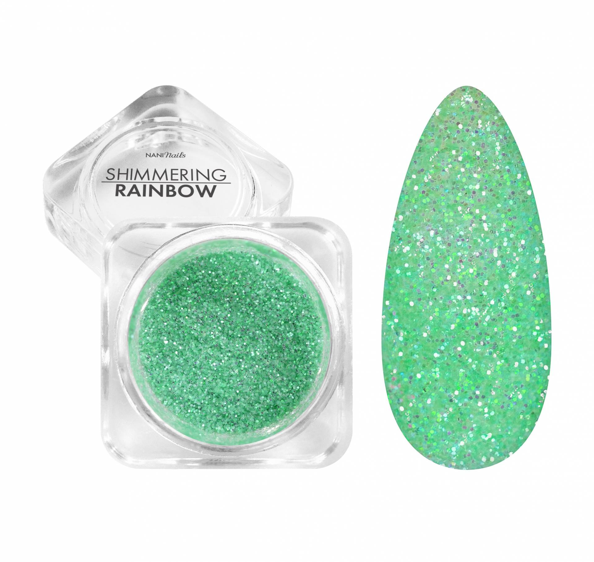 Pulbere glitter NANI Shimmering Rainbow - 8