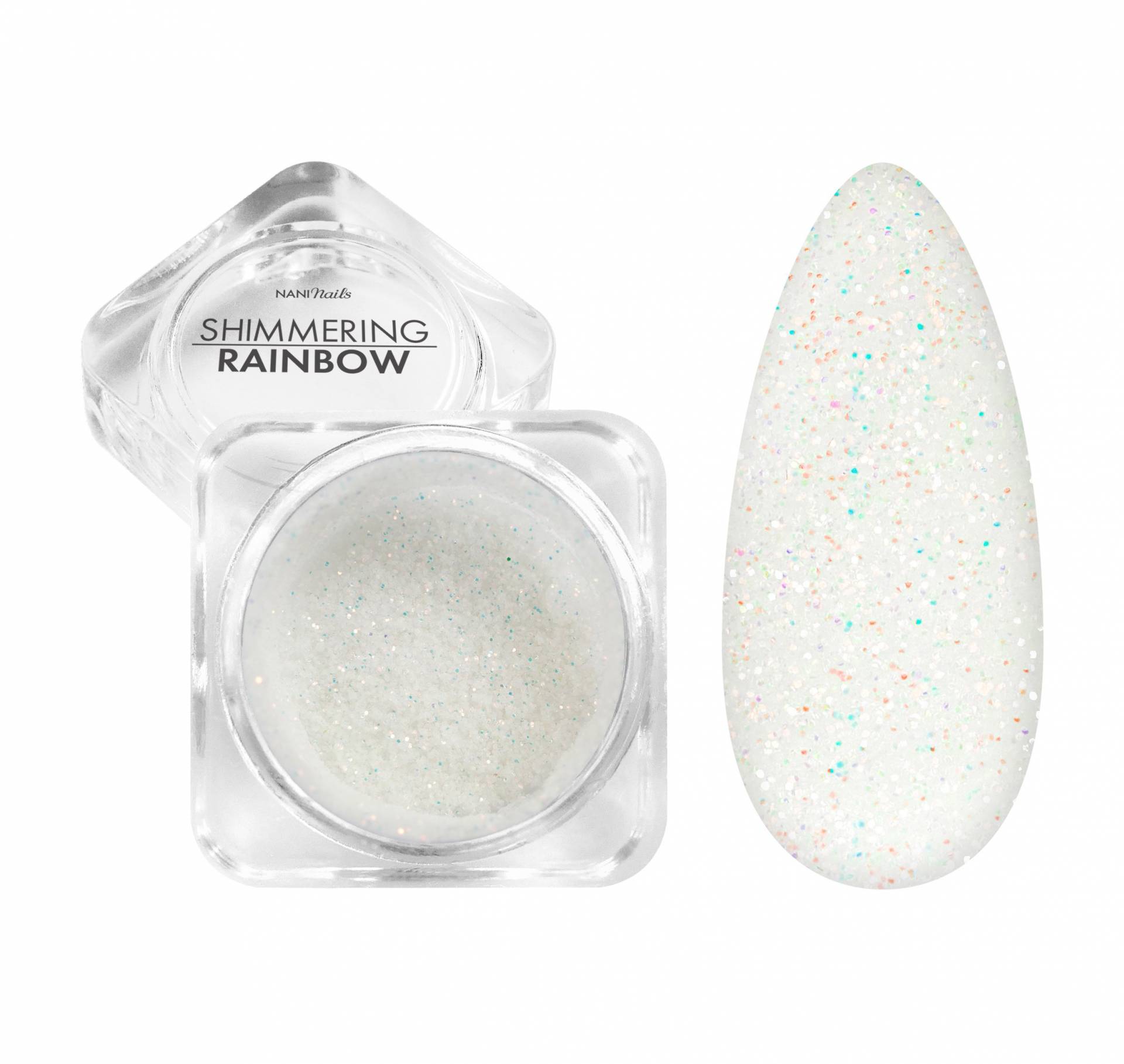 Pulbere glitter NANI Shimmering Rainbow - 9