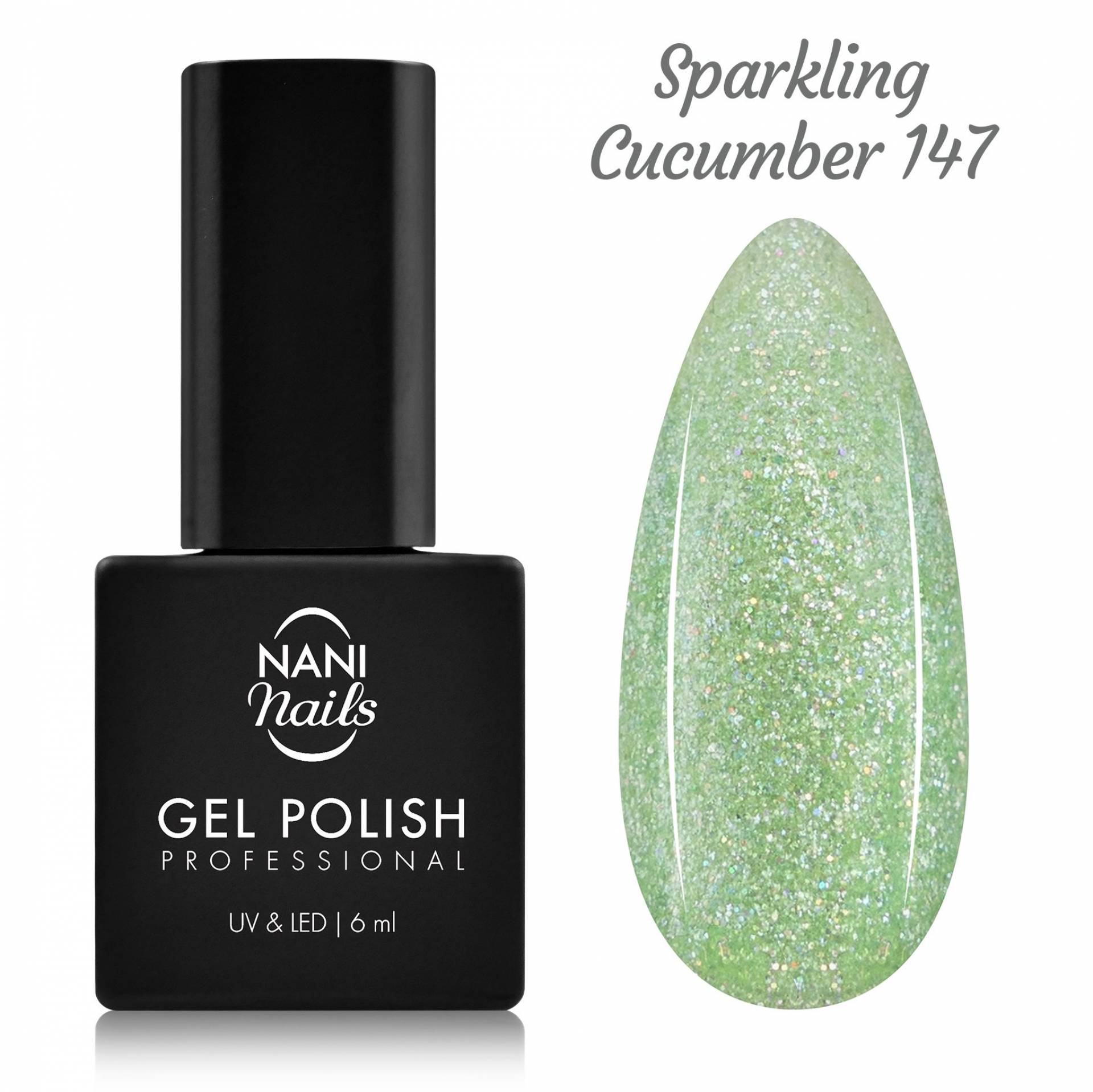Ojă semipermanentă NANI 6 ml - Sparkling Cucumber