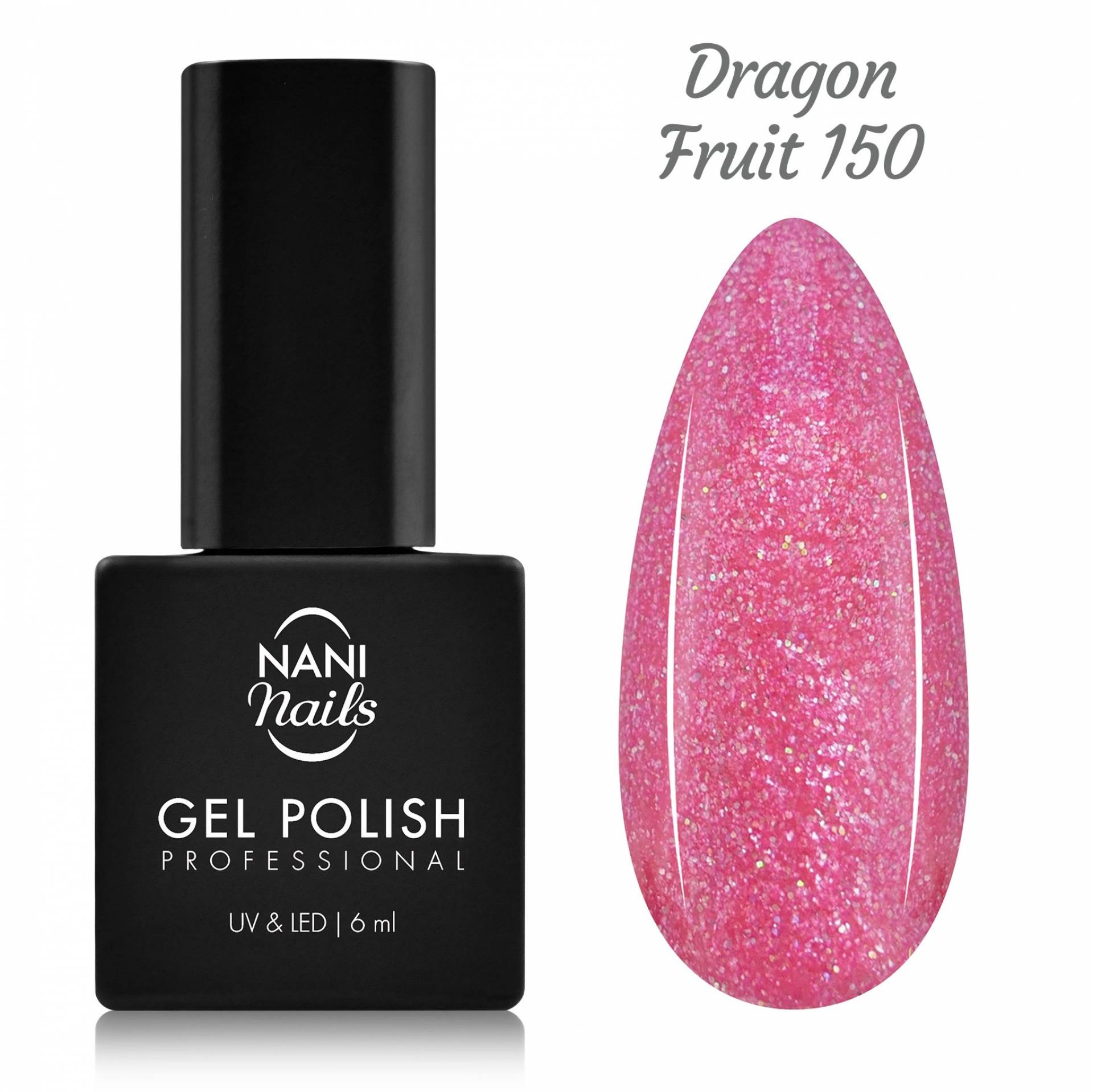 Ojă semipermanentă NANI 6 ml - Dragon Fruit