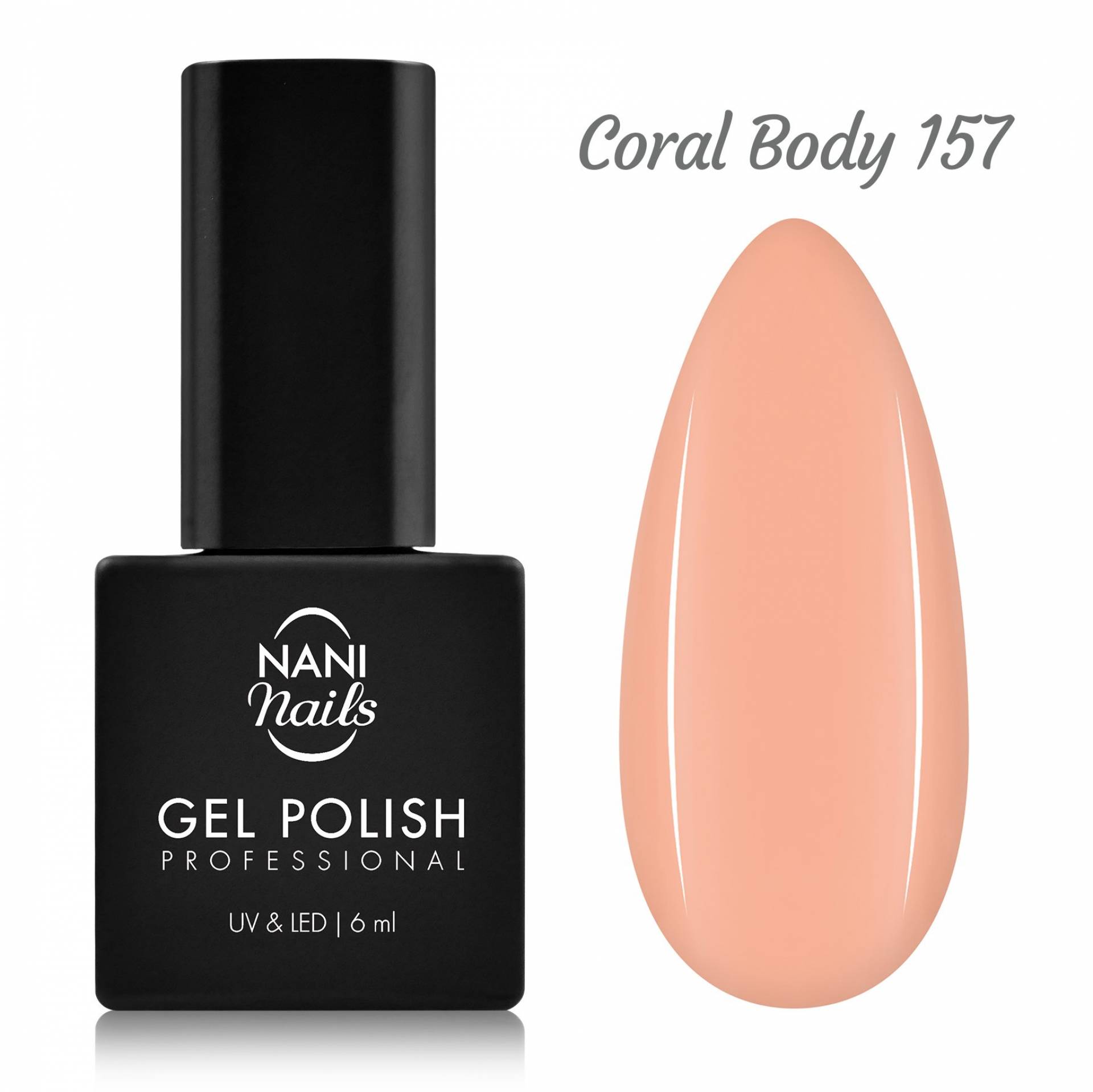 Ojă semipermanentă NANI 6 ml - Coral Body