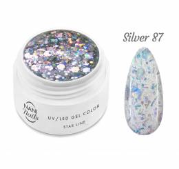 Gel UV NANI Star Line 5 ml - Silver