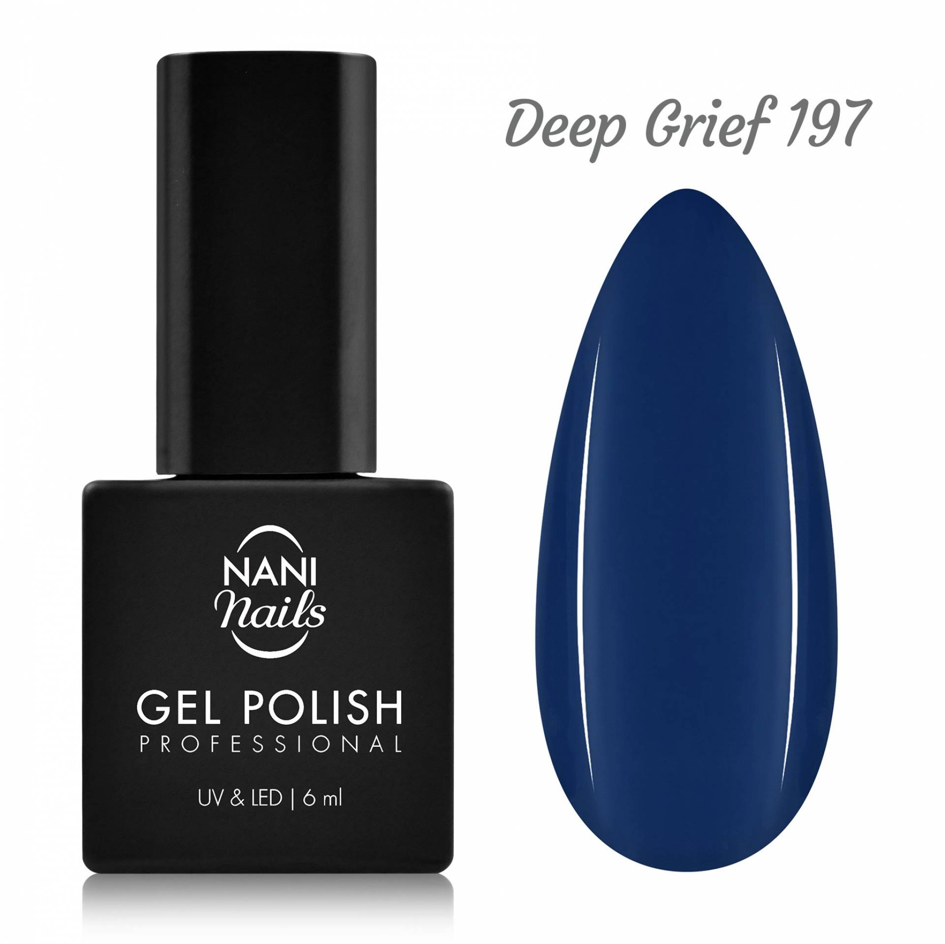 Ojă semipermanentă NANI 6 ml - Deep Grief