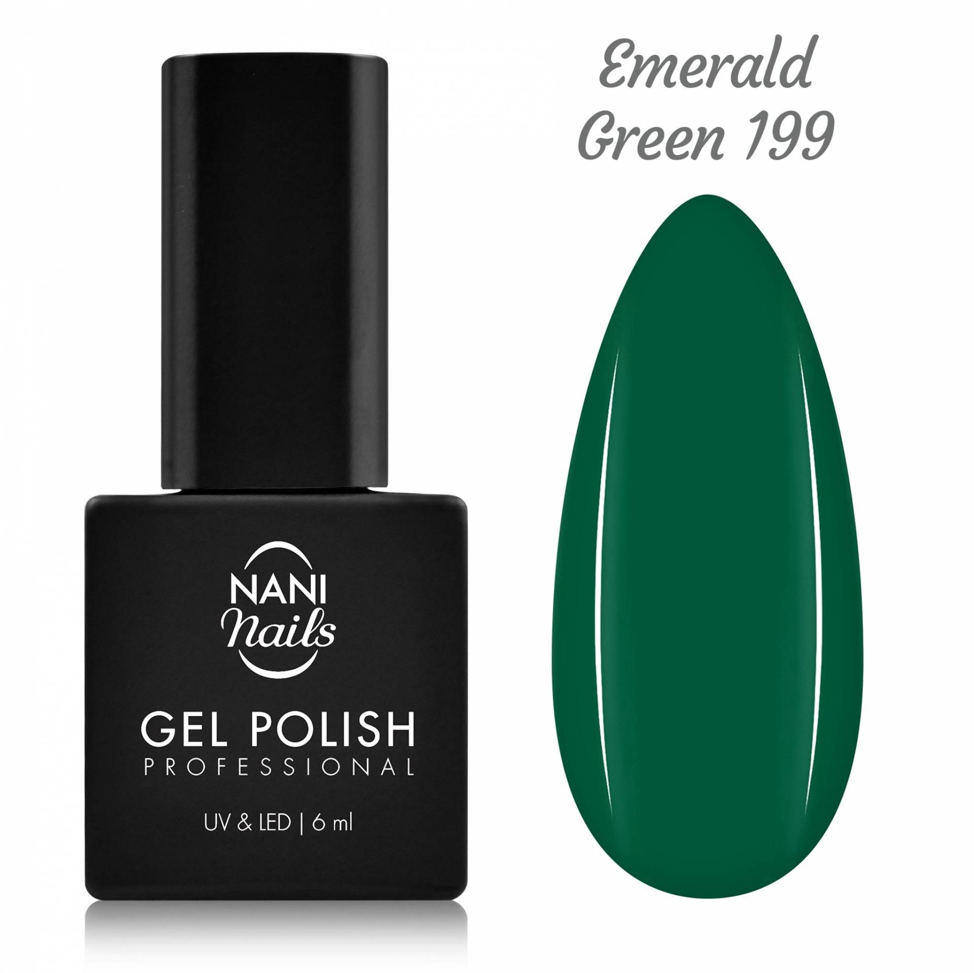 Ojă semipermanentă NANI 6 ml - Emerald Green