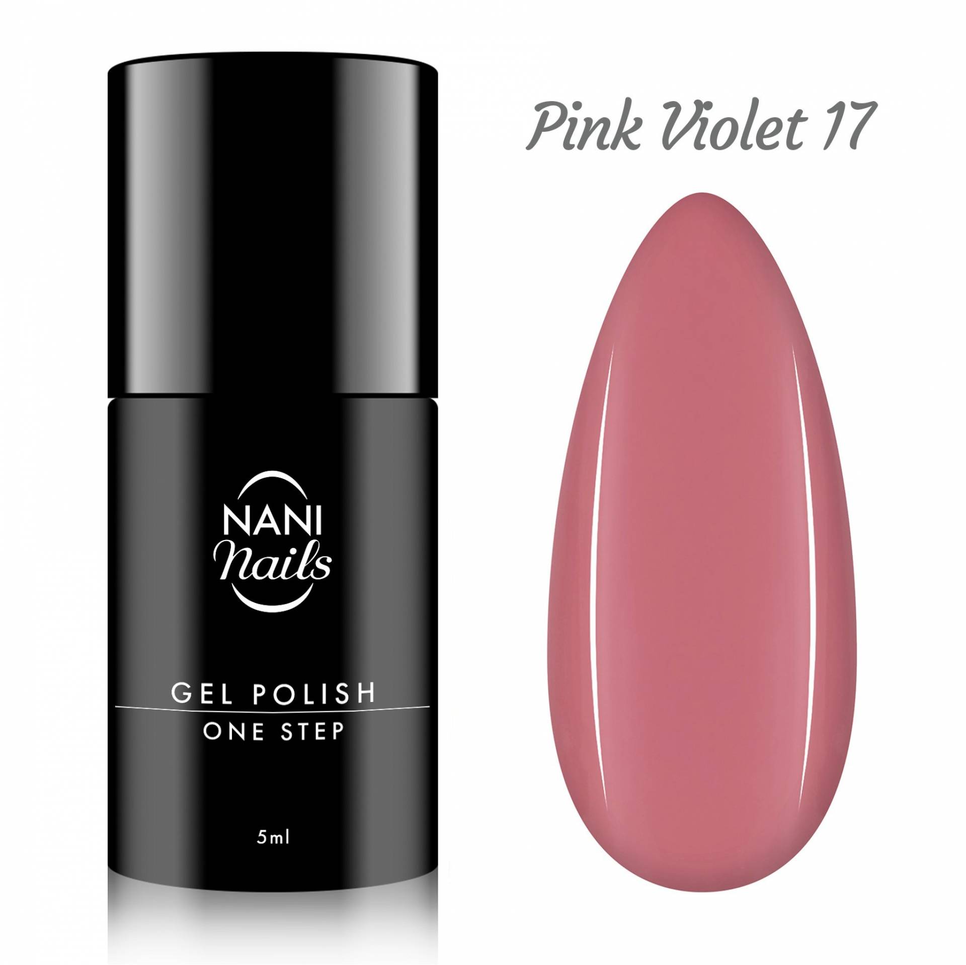Oja semipermanenta NANI One Step 5 ml - Pink Violet