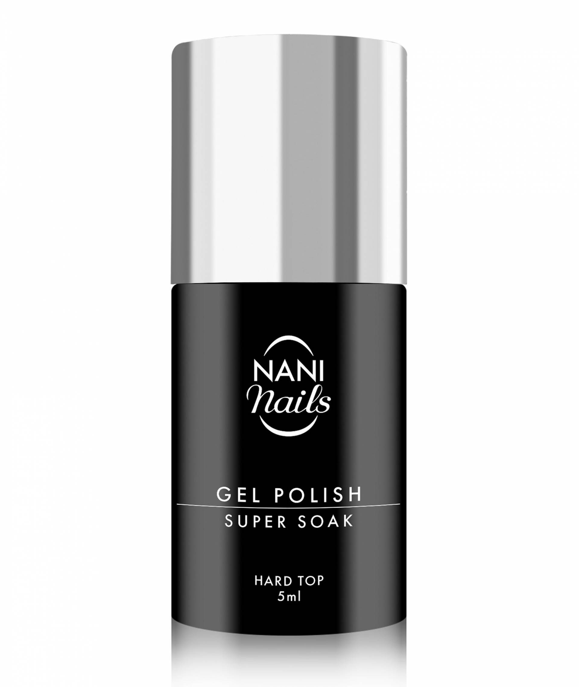 Oja semipermanentă NANI Super Soak 5 ml - Hard Top