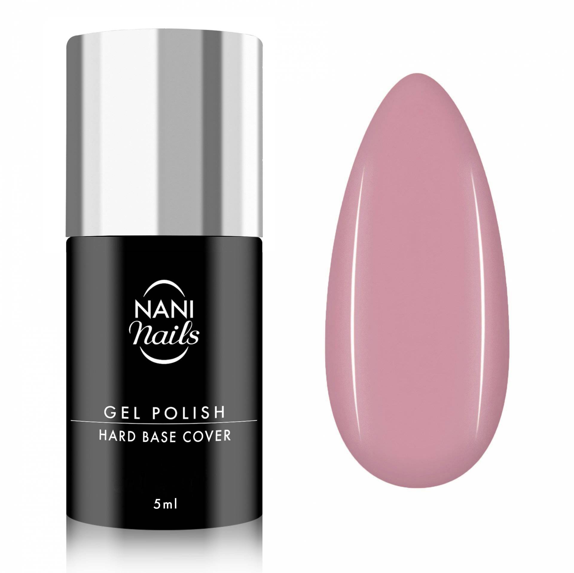 Oja semipermanentă NANI Hard Base Cover 5 ml - Rose