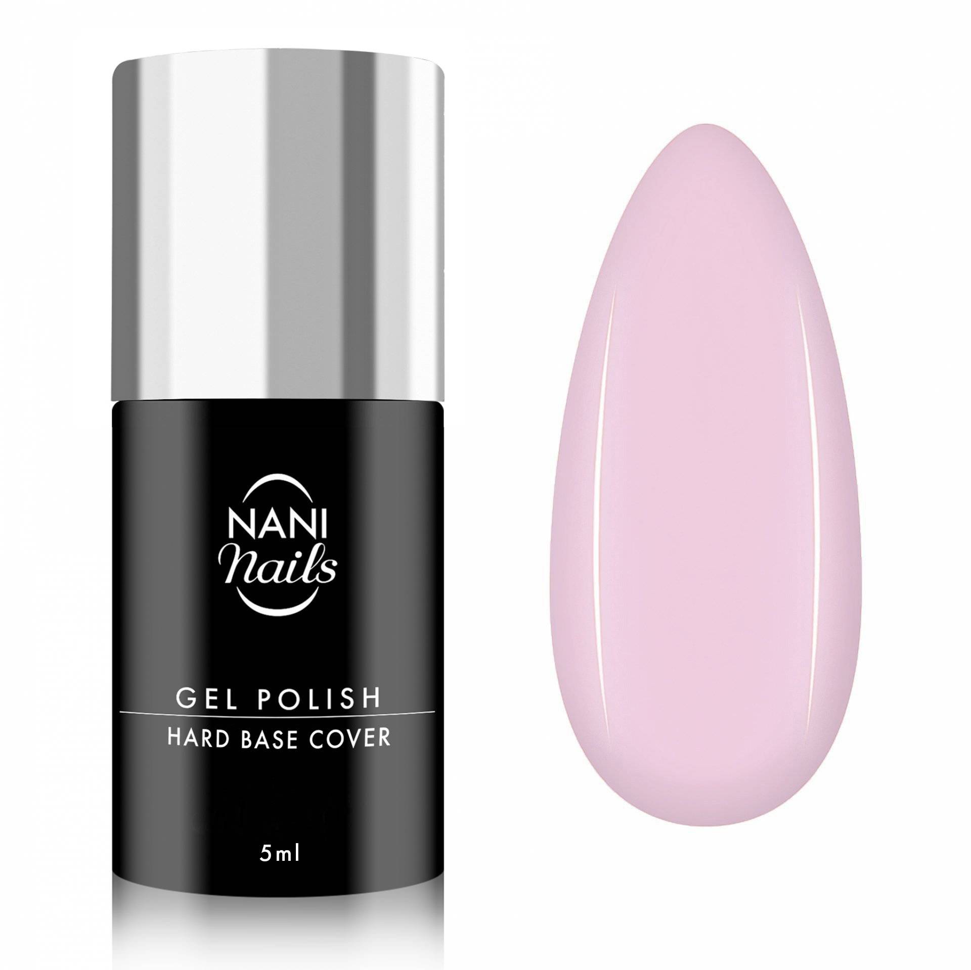 Oja semipermanentă NANI Hard Base Cover 5 ml - Milk