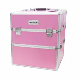 Geantă cosmetică NANI NN66 din două părți - Pink