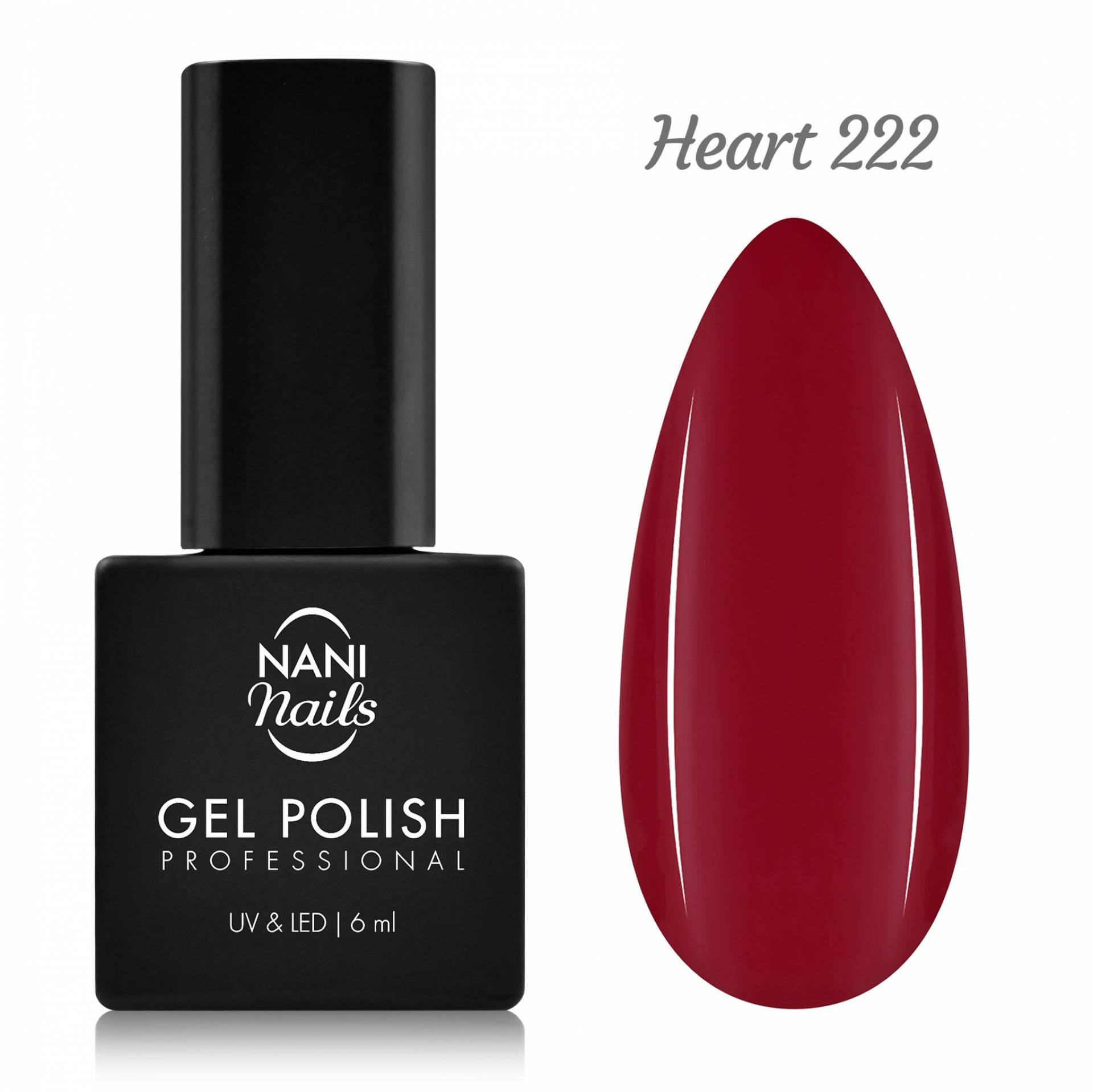 Ojă semipermanentă NANI 6 ml - Heart