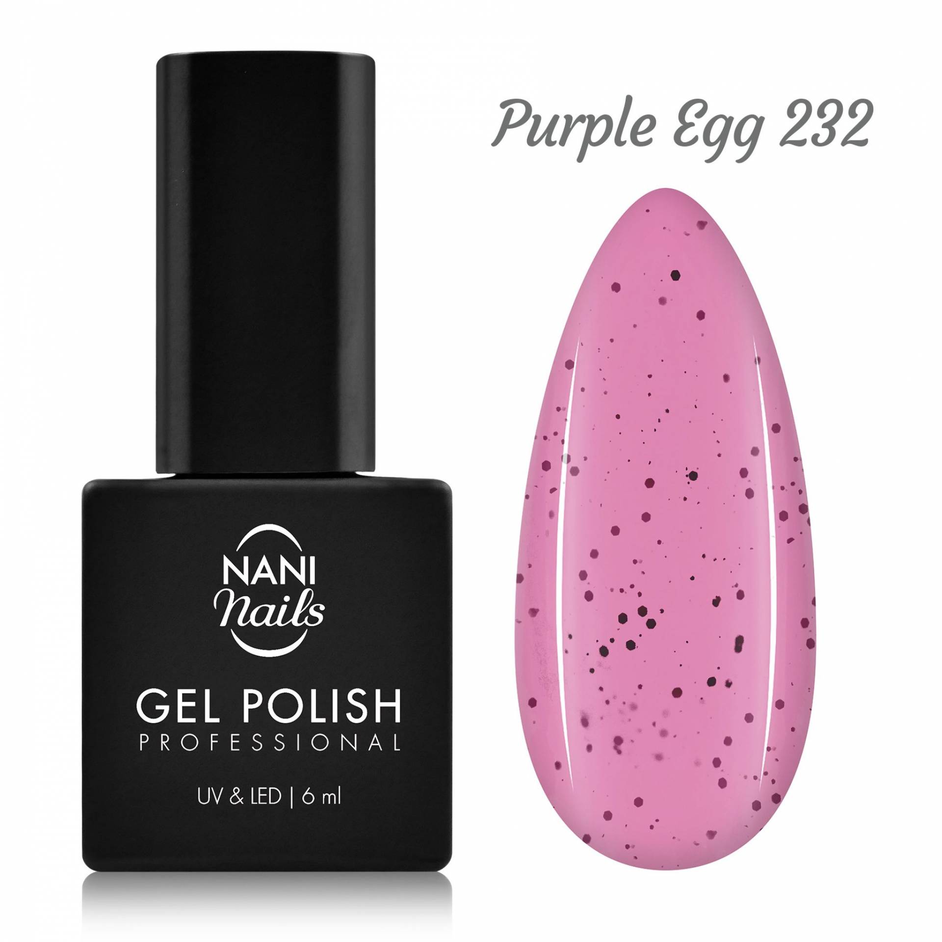 Ojă semipermanentă NANI 6 ml - Purple Egg