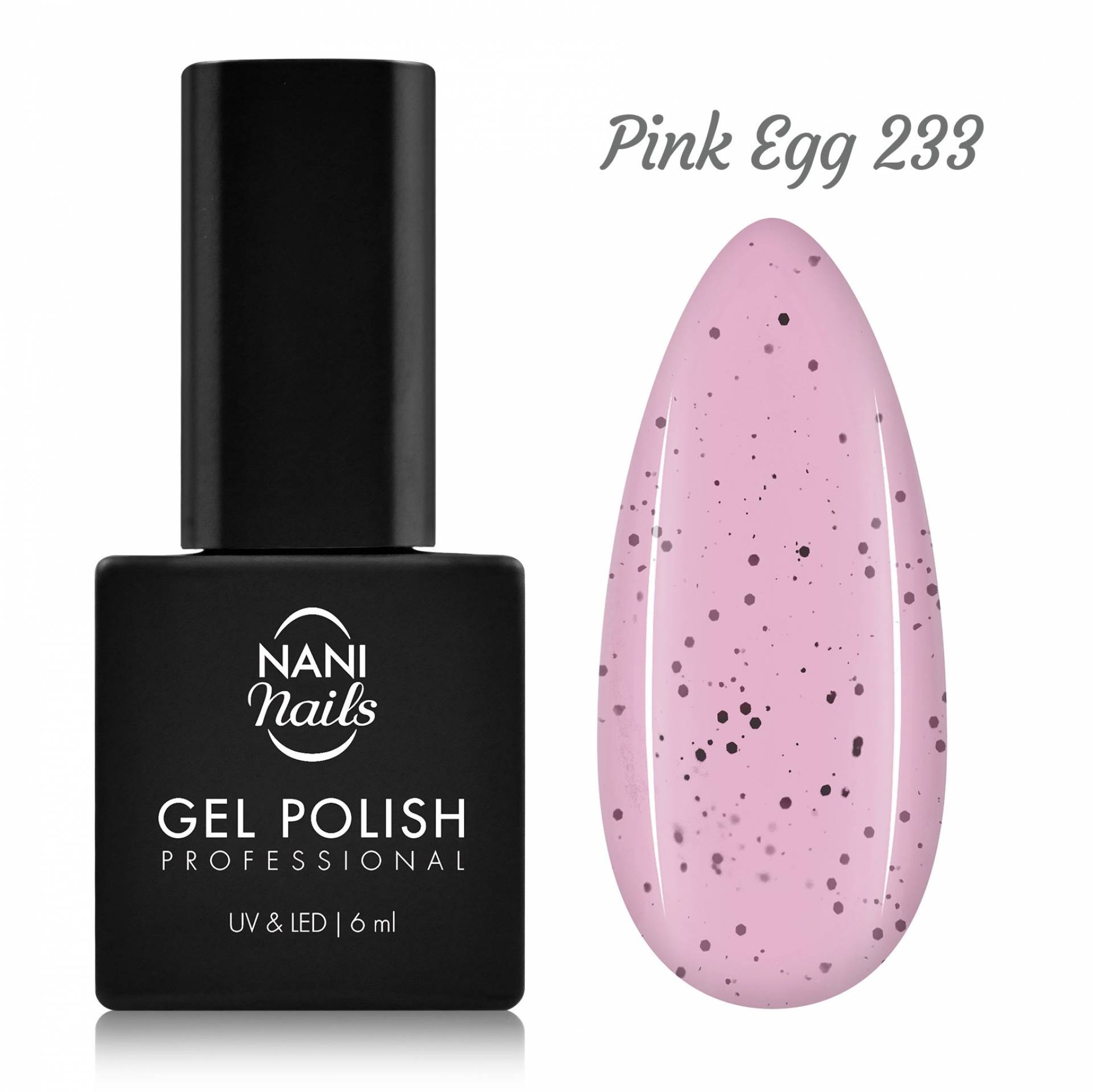 Ojă semipermanentă NANI 6 ml - Pink Egg