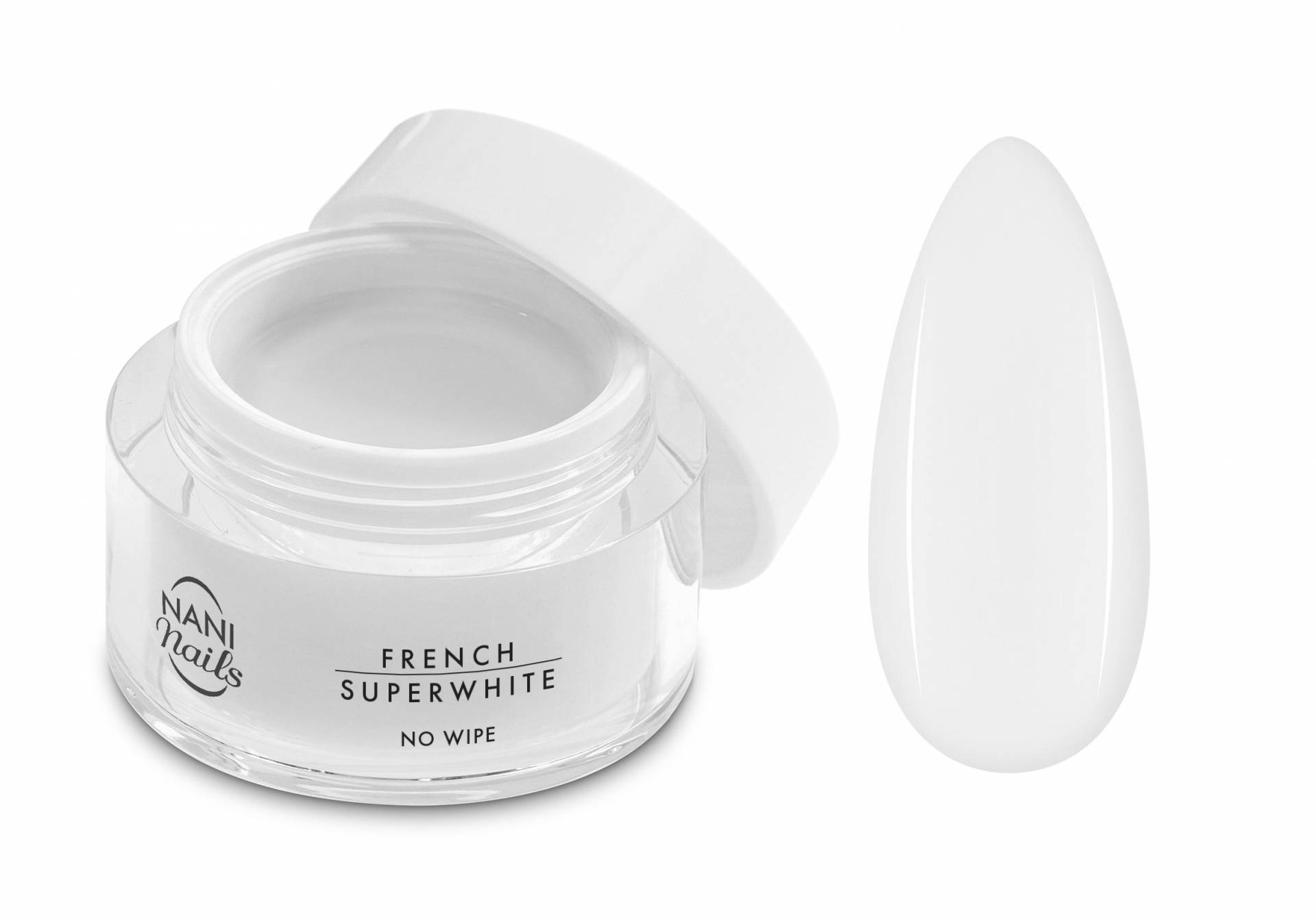 Gel UV French NANI 5 ml, fără dispersie - Super White