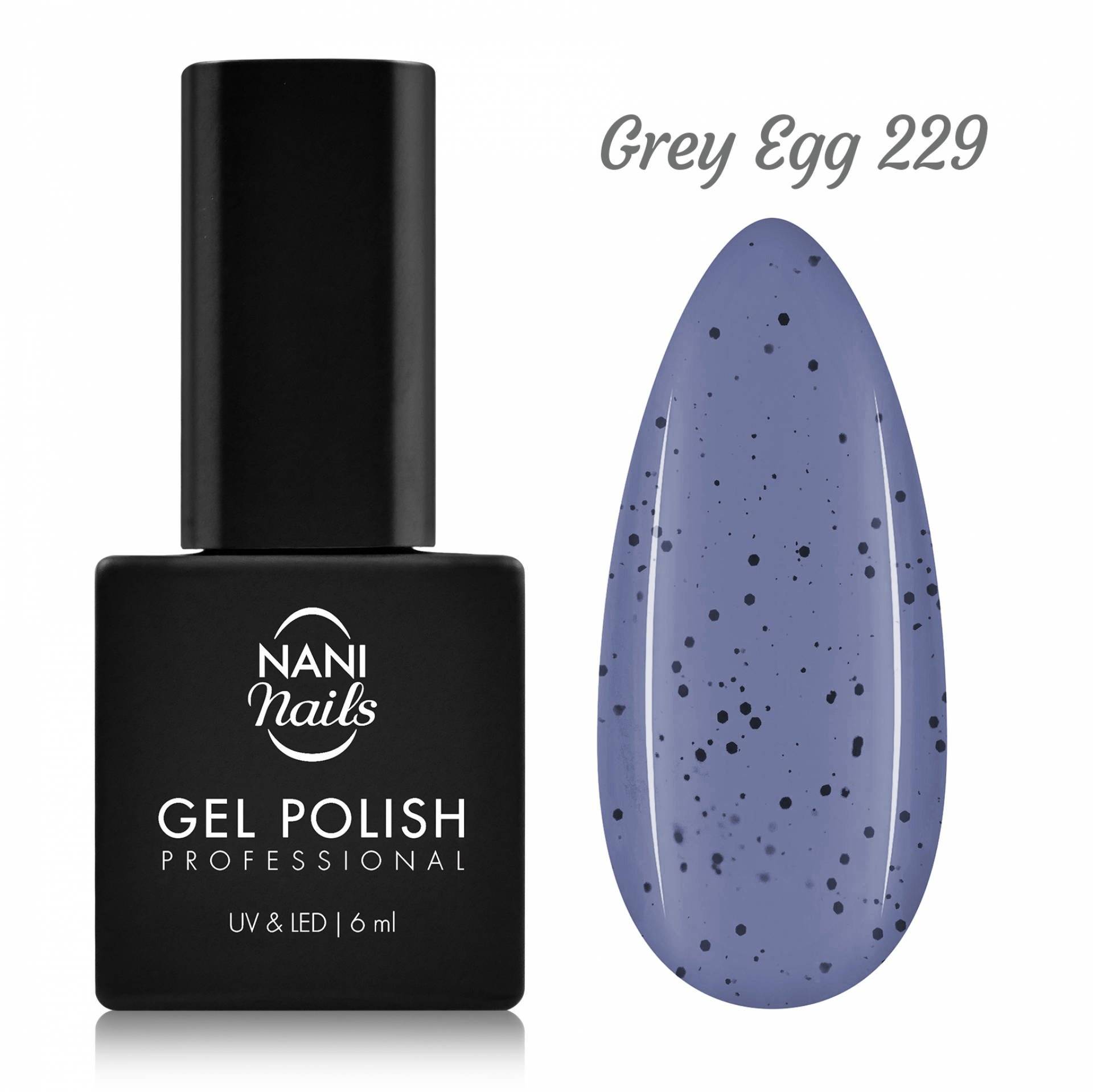 Ojă semipermanentă NANI 6 ml - Grey Egg