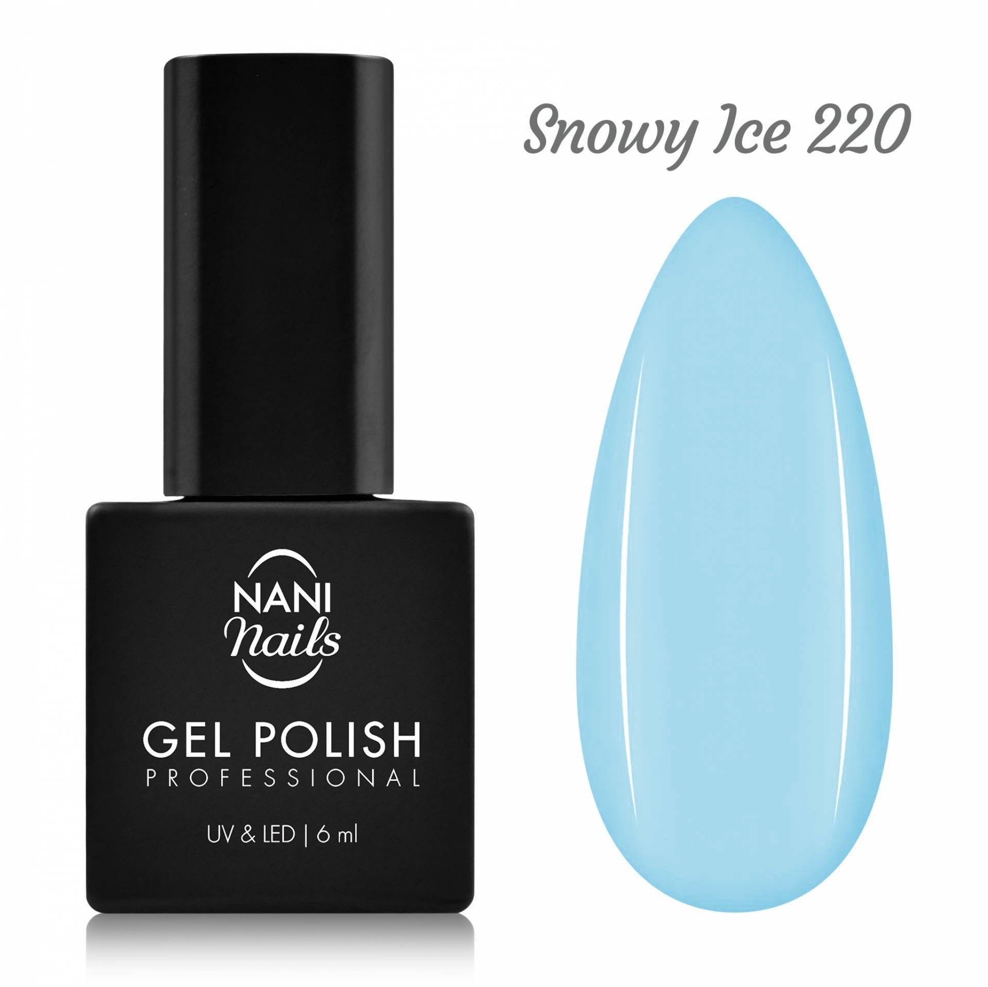 Ojă semipermanentă NANI 6 ml - Snowy Ice