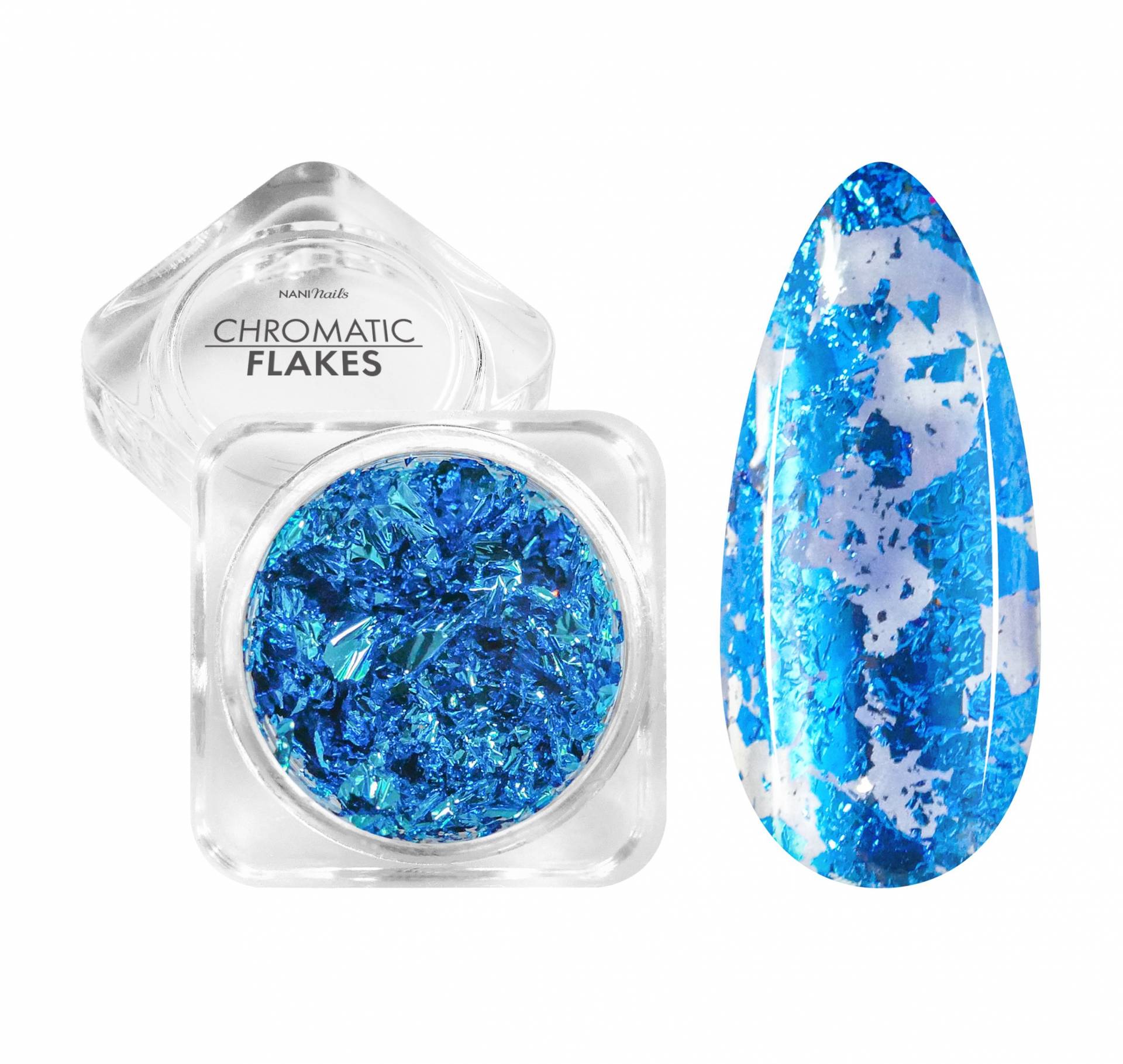 NANI pigment de lustruire Chromatic Flakes - Light Blue