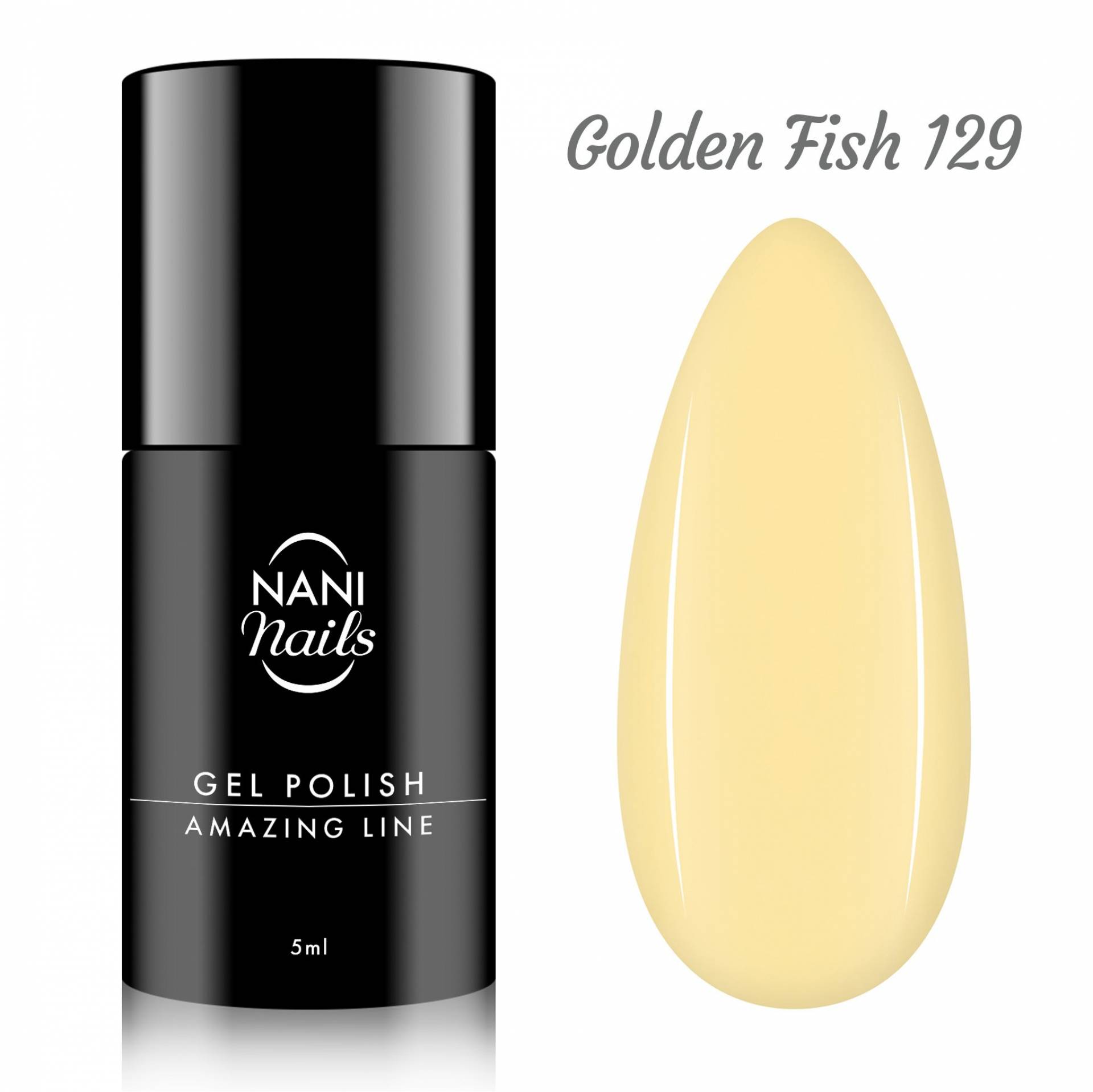 NANI ojă semipermanentă Amazing Line 5 ml - Golden Fish