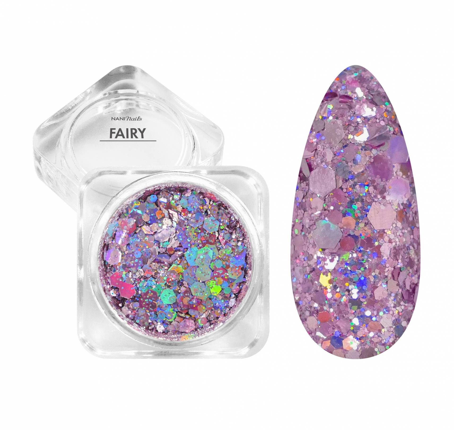 NANI decor cu sclipici Fairy - 1