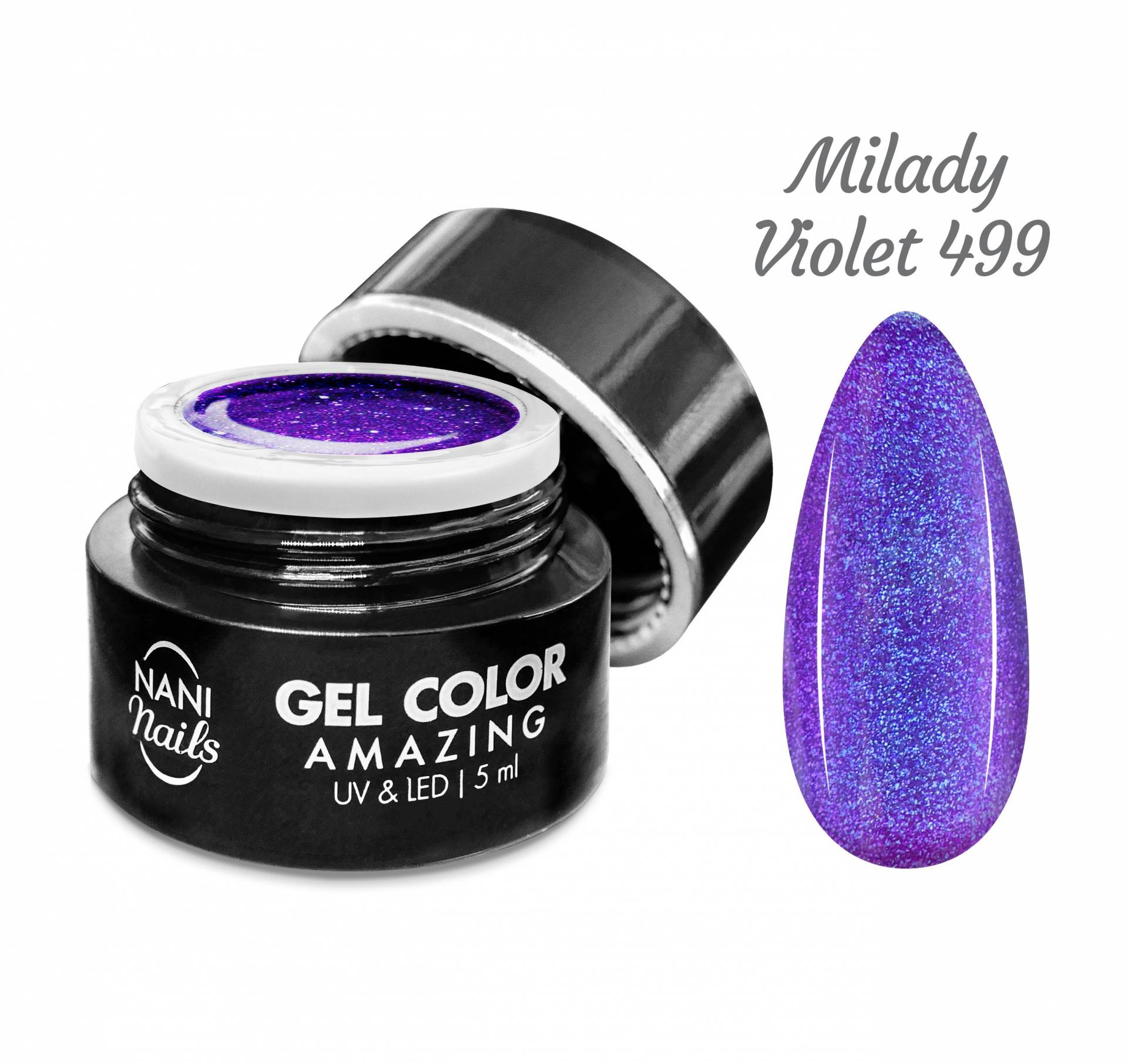 NANI gel UV Amazing Line 5 ml - Milady Violet