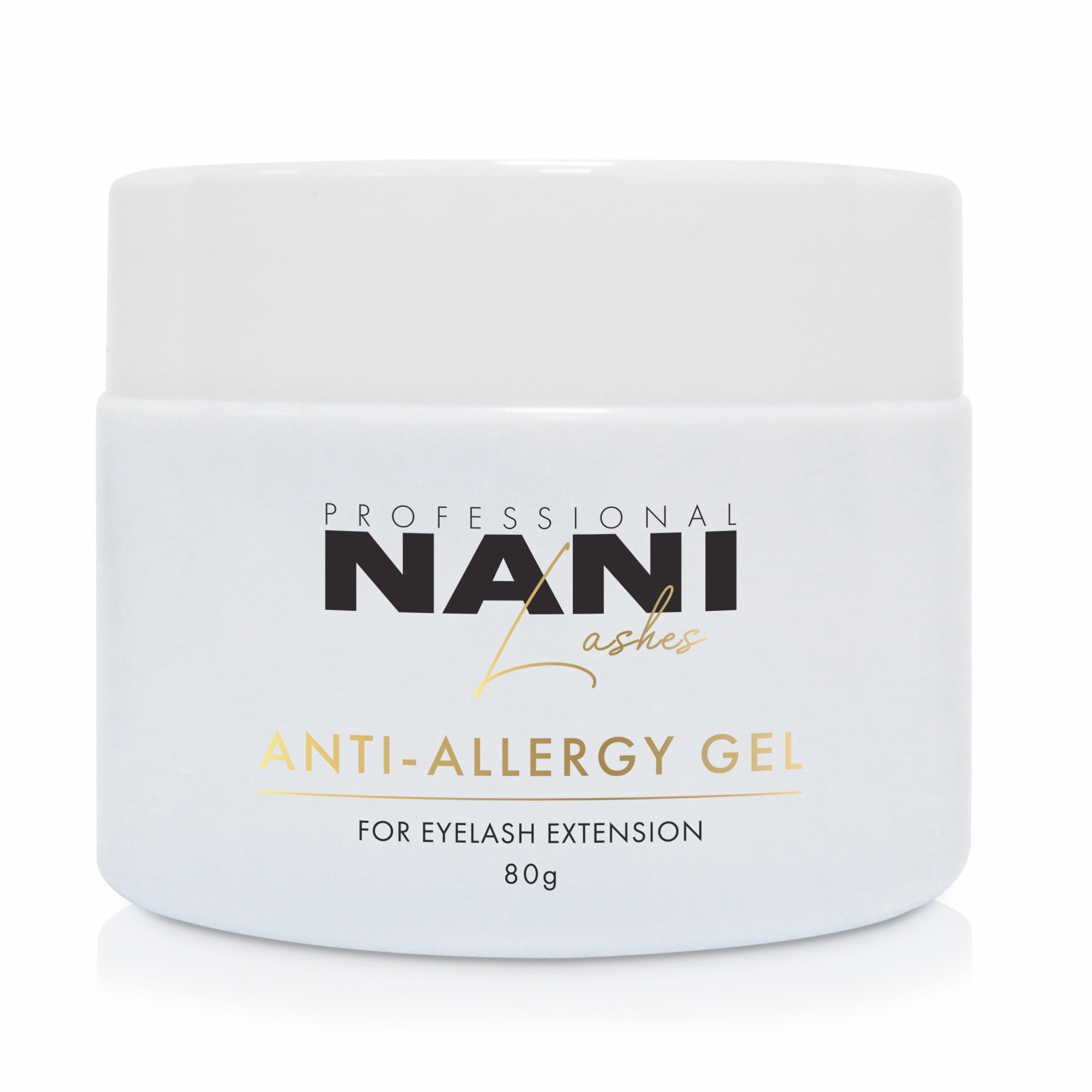 NANILashes Anti Alergy Gel 80g