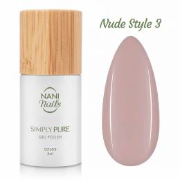 NANI ojă semipermanentă Simply Pure 5 ml - Nude Style