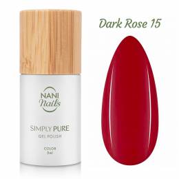 NANI ojă semipermanentă Simply Pure 5 ml - Dark Rose