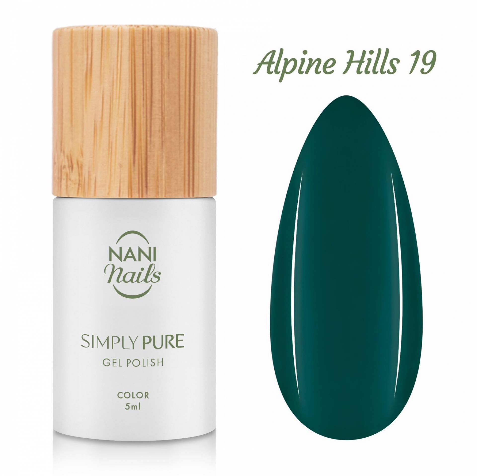 NANI ojă semipermanentă Simply Pure 5 ml - Alpine Hills