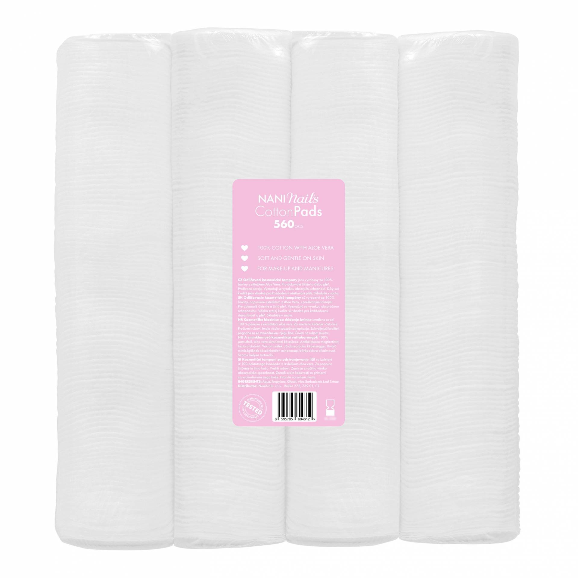 Tampoane demachiante NANI 560 buc.