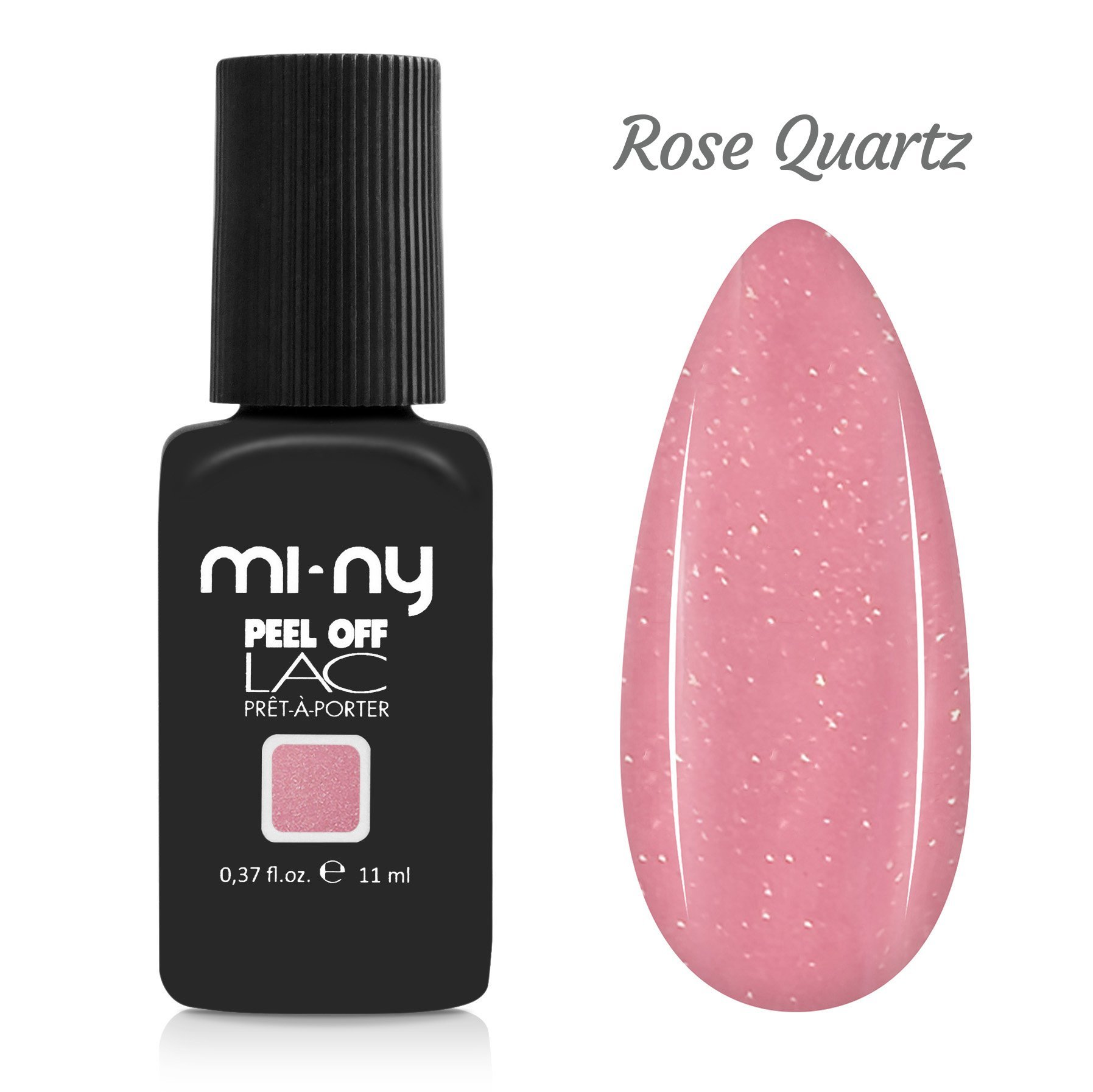 MI-NY Ojă semipermanentă Peel Off 11 ml - Rose Quartz