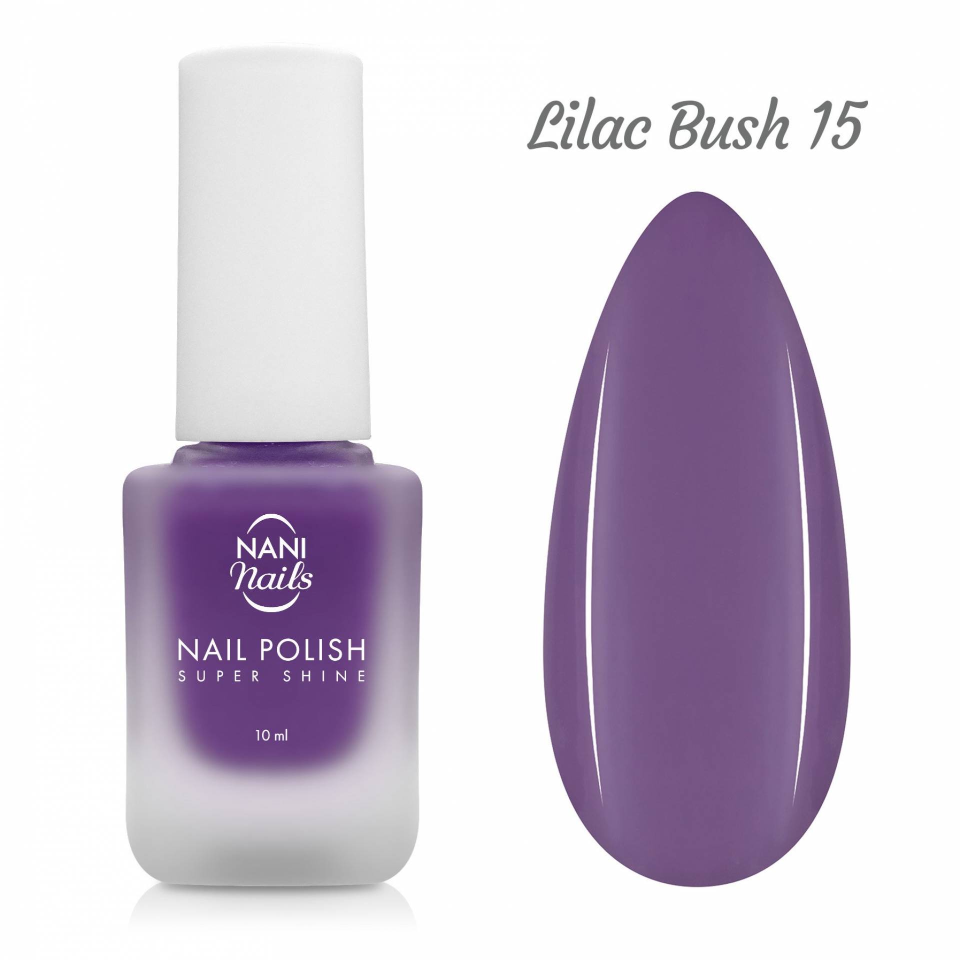 NANI lac de unghii Super Shine 10 ml - Lilac Bush