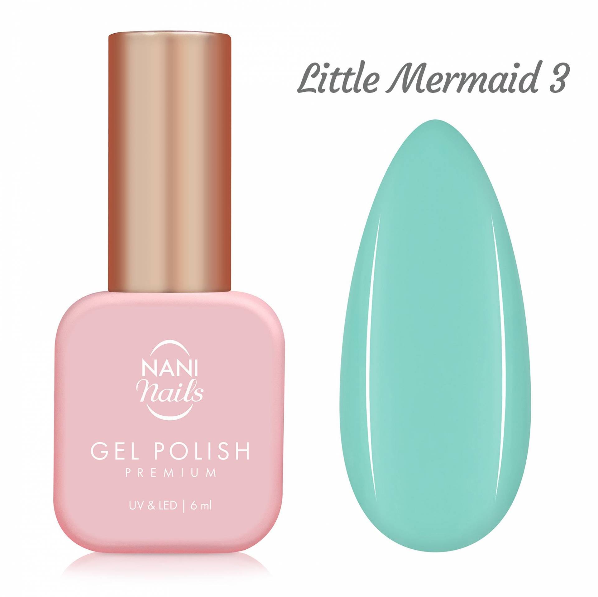 NANI ojă semipermanentă Premium 6 ml - Little Mermaid